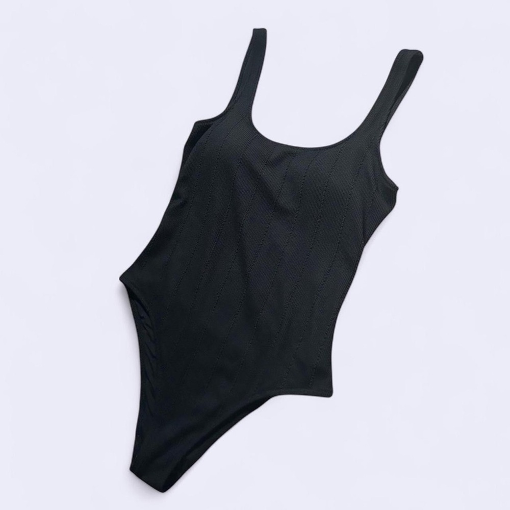 Aerie Black One Piece Swimsuit